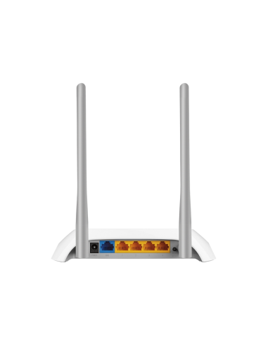 TP-Link TL-WR850N router inalámbrico Ethernet rápido Banda única (2,4 GHz) Gris, Blanco