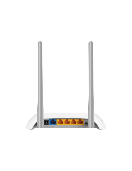 TP-Link TL-WR850N router inalámbrico Ethernet rápido Banda única (2,4 GHz) Gris, Blanco