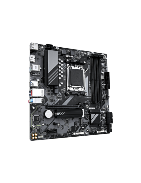 GIGABYTE B650M D3HP Placa base - AMD Ryzen serie 9000, VRM de 5+2+2 fases, hasta 7600 MHz DDR5 (OC), 2xPCIe 4.0 M.2, LAN 2,5 GbE
