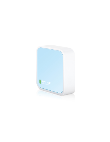 TP-Link TL-WR802N router inalámbrico Ethernet rápido Banda única (2,4 GHz) Azul, Blanco