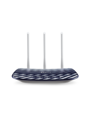 TP-Link AC750 router inalámbrico Ethernet rápido Doble banda (2,4 GHz / 5 GHz) Negro, Blanco