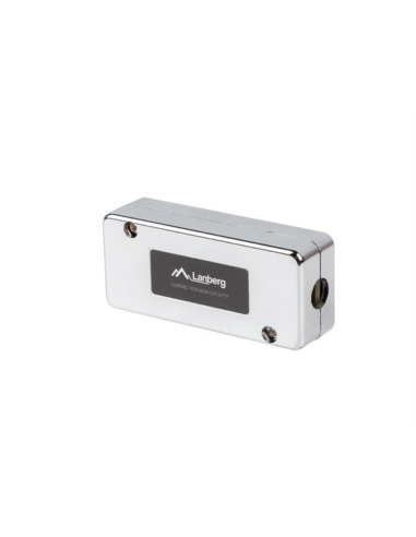 Lanberg PLC-6SL1-S caja de conexiones de red Cat6 Plata