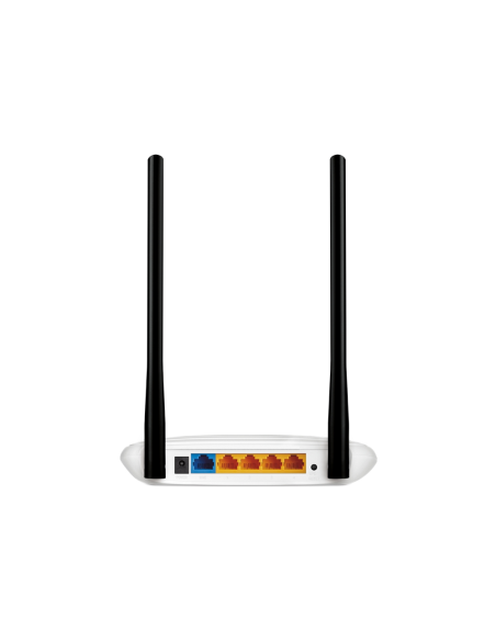 TP-Link TL-WR841N router inalámbrico Ethernet rápido Banda única (2,4 GHz) Negro, Blanco