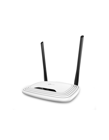 TP-Link TL-WR841N router inalámbrico Ethernet rápido Banda única (2,4 GHz) Negro, Blanco