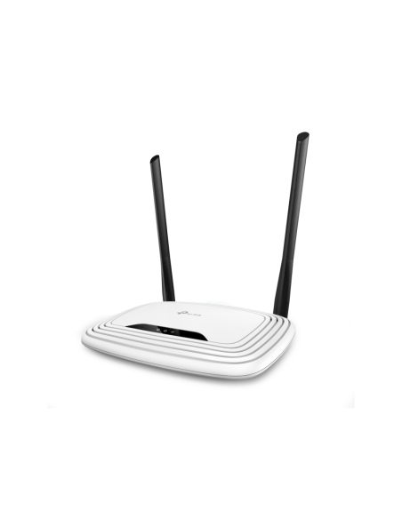 TP-Link TL-WR841N router inalámbrico Ethernet rápido Banda única (2,4 GHz) Negro, Blanco