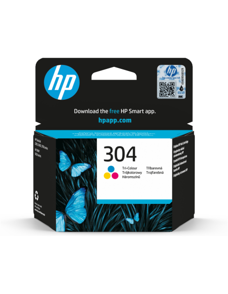 HP Cartucho de tinta Original 304 tricolor