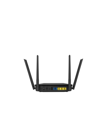 ASUS RT-AX53U router inalámbrico Gigabit Ethernet Doble banda (2,4 GHz / 5 GHz) Negro