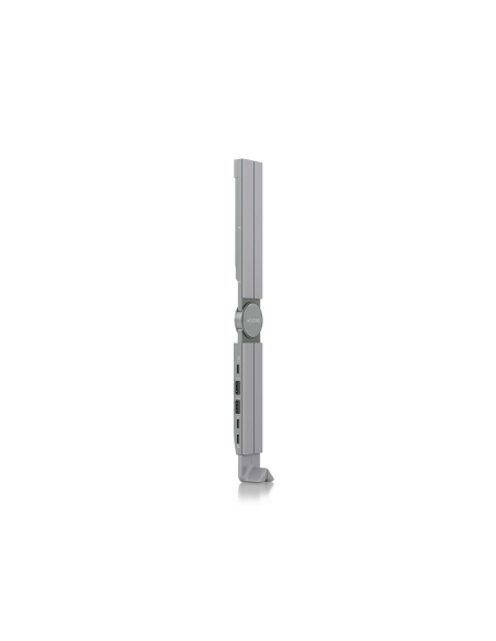 AISENS ASUC-4P021-GR base para portátil y replicador de puertos Alámbrico USB 3.2 Gen 1 (3.1 Gen 1) Type-C