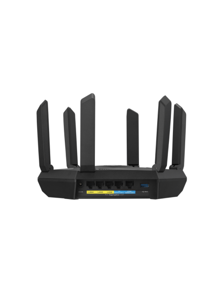 ASUS RT-AXE7800 router inalámbrico Tribanda (2.4 GHz / 5 GHz / 6 GHz) Negro