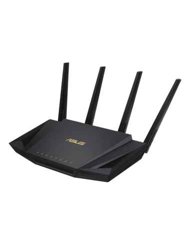 ASUS RT-AX58U router inalámbrico Gigabit Ethernet Doble banda (2,4 GHz / 5 GHz) Negro