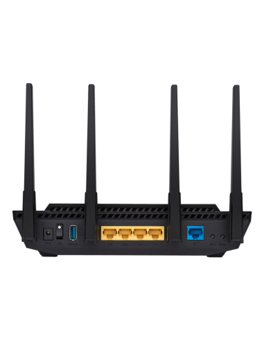ASUS RT-AX58U router inalámbrico Gigabit Ethernet Doble banda (2,4 GHz / 5 GHz) Negro