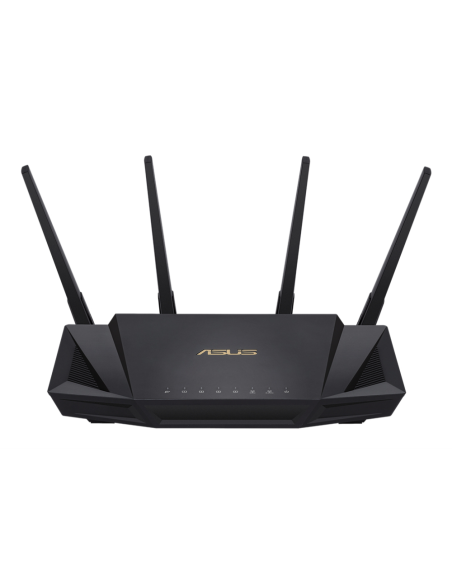 ASUS RT-AX58U router inalámbrico Gigabit Ethernet Doble banda (2,4 GHz / 5 GHz) Negro