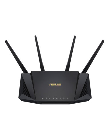 ASUS RT-AX58U router inalámbrico Gigabit Ethernet Doble banda (2,4 GHz / 5 GHz) Negro