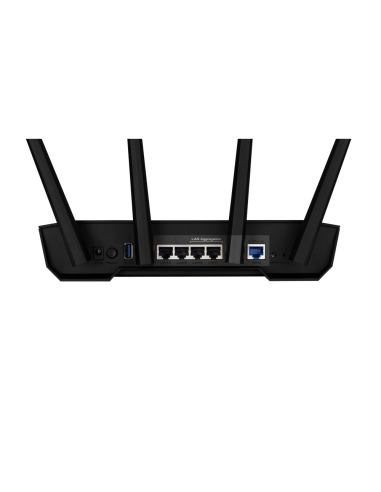 ASUS TUF Gaming AX3000 V2 router inalámbrico Gigabit Ethernet Doble banda (2,4 GHz / 5 GHz) Negro, Naranja