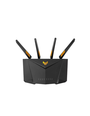 ASUS TUF Gaming AX3000 V2 router inalámbrico Gigabit Ethernet Doble banda (2,4 GHz / 5 GHz) Negro, Naranja