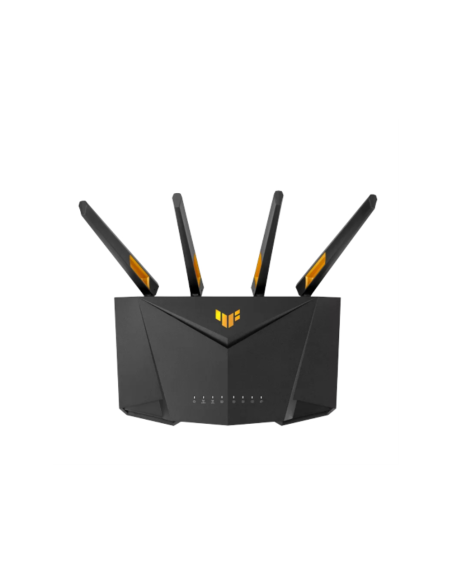 ASUS TUF Gaming AX3000 V2 router inalámbrico Gigabit Ethernet Doble banda (2,4 GHz / 5 GHz) Negro, Naranja