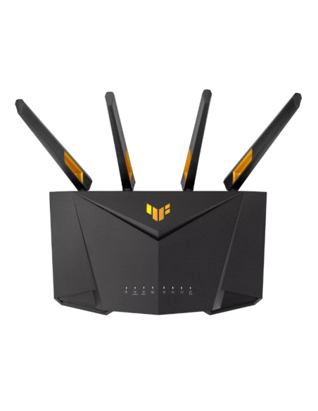 ASUS TUF-AX4200 router inalámbrico Gigabit Ethernet Doble banda (2,4 GHz / 5 GHz) Negro