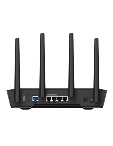 ASUS TUF-AX4200 router inalámbrico Gigabit Ethernet Doble banda (2,4 GHz / 5 GHz) Negro