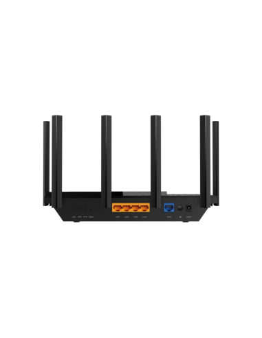 TP-Link Archer AXE75 router inalámbrico Gigabit Ethernet Tribanda (2.4 GHz / 5 GHz / 6 GHz) Negro
