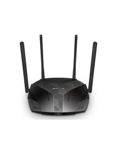 Mercusys MR80X router inalámbrico Gigabit Ethernet Doble banda (2,4 GHz / 5 GHz) Negro