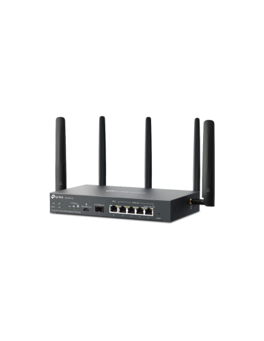 TP-Link Omada ER706W-4G router inalámbrico Gigabit Ethernet Doble banda (2,4 GHz / 5 GHz) Negro