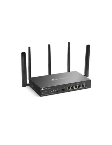 TP-Link Omada ER706W-4G router inalámbrico Gigabit Ethernet Doble banda (2,4 GHz / 5 GHz) Negro