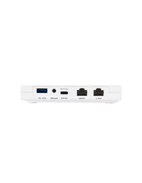 ASUS RT-AX57 Go router inalámbrico Gigabit Ethernet Doble banda (2,4 GHz / 5 GHz) Blanco