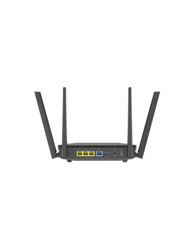 ASUS RT-AX52 AX1800 AiMesh router inalámbrico Gigabit Ethernet Doble banda (2,4 GHz / 5 GHz) Negro