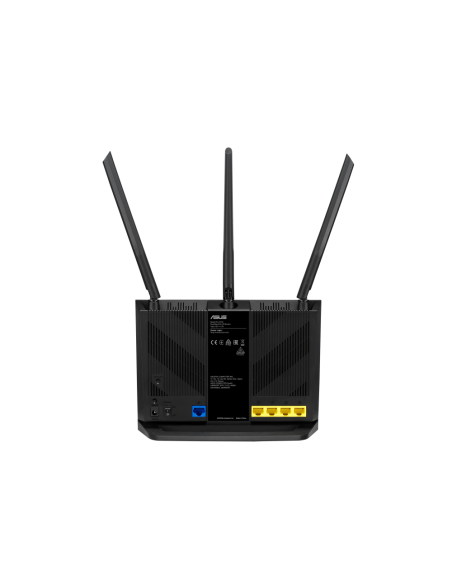 ASUS 4G-AX56 router inalámbrico Gigabit Ethernet Doble banda (2,4 GHz / 5 GHz) Negro