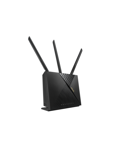 ASUS 4G-AX56 router inalámbrico Gigabit Ethernet Doble banda (2,4 GHz / 5 GHz) Negro