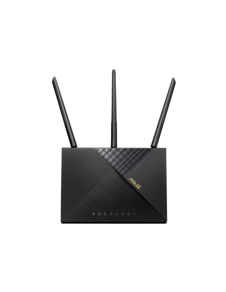 ASUS 4G-AX56 router inalámbrico Gigabit Ethernet Doble banda (2,4 GHz / 5 GHz) Negro