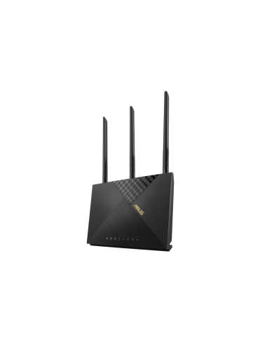 ASUS 4G-AX56 router inalámbrico Gigabit Ethernet Doble banda (2,4 GHz / 5 GHz) Negro