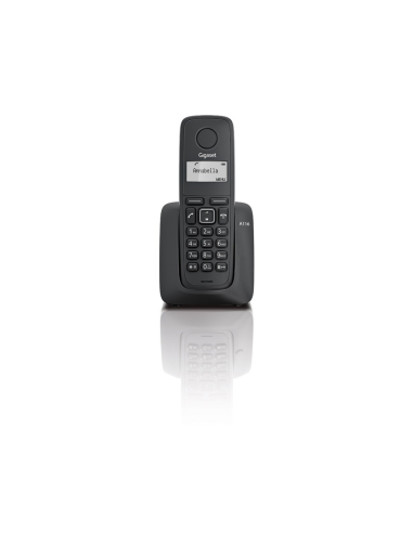 Gigaset A116 Teléfono DECT Identificador de llamadas Negro