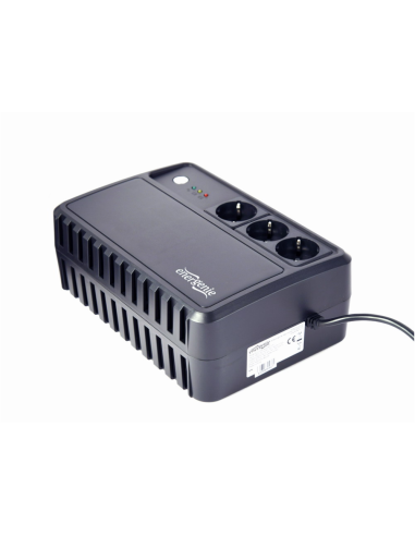 Gembird EG-UPS-3SDT1000-01 sistema de alimentación ininterrumpida (UPS) Línea interactiva 1 kVA 600 W 3 salidas AC