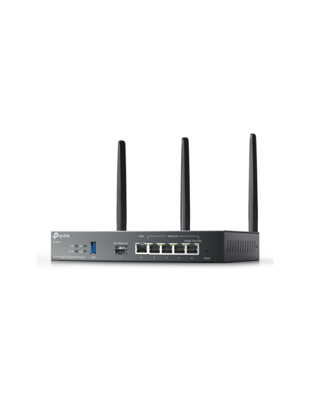 TP-Link Omada ER706W router inalámbrico Gigabit Ethernet Doble banda (2,4 GHz / 5 GHz) Negro
