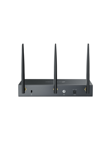TP-Link Omada ER706W router inalámbrico Gigabit Ethernet Doble banda (2,4 GHz / 5 GHz) Negro