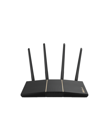 ASUS RT-AX57 router inalámbrico Gigabit Ethernet Doble banda (2,4 GHz / 5 GHz) Negro