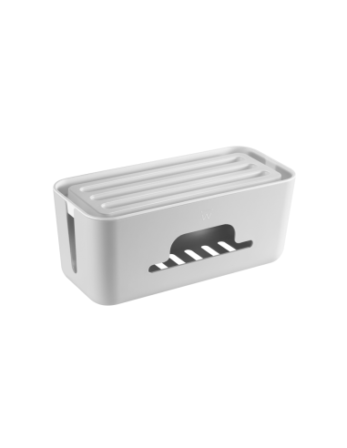 Ewent EW1569 organizador de cables Universal Caja de cables Blanco 1 pieza(s)