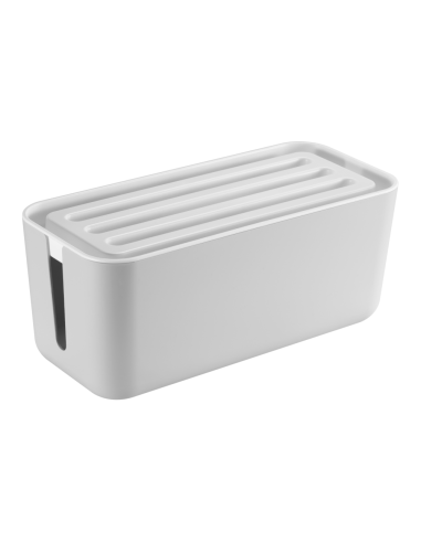 Ewent EW1569 organizador de cables Universal Caja de cables Blanco 1 pieza(s)