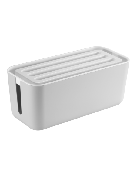Ewent EW1569 organizador de cables Universal Caja de cables Blanco 1 pieza(s)