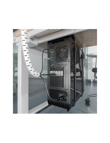 AISENS A151-0917 organizador de cables Universal Pasacables Blanco 1 pieza(s)