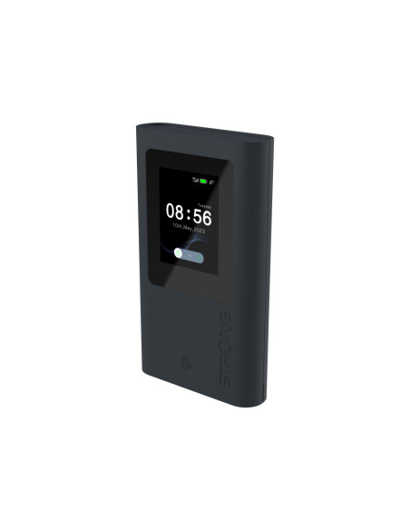 Strong 5GMIFIAX1800 router inalámbrico Doble banda (2,4 GHz / 5 GHz) 5G Negro