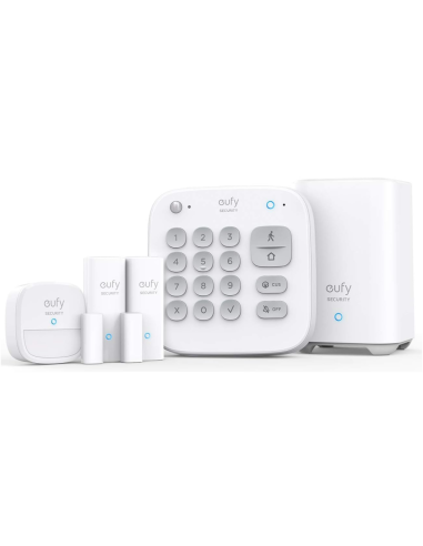 Eufy Security 5 piezas Smart Home Set, sistema de seguridad inteligente para el hogar, con cerradura de puerta, sensor de movimi