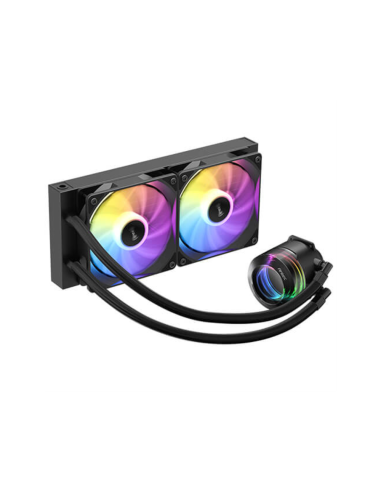 Antec Vortex Lum 240 ARGB Procesador Kit de refrigeración líquida 12 cm Negro