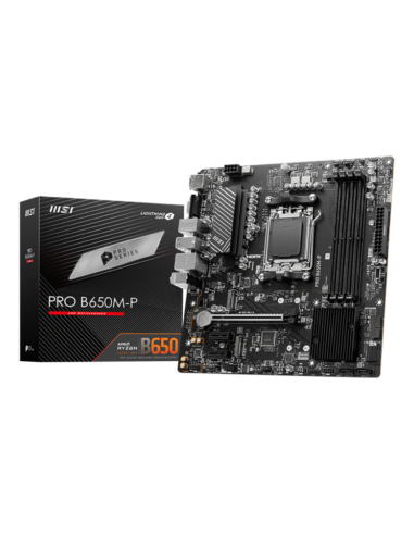 MSI PRO B650M-P placa base AMD B650 Zócalo AM5 micro ATX