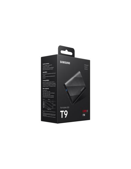 Samsung MU-PG1T0B 1 TB USB Tipo C USB 3.2 Gen 2x2 Negro
