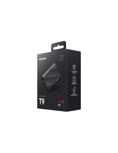 Samsung MU-PG1T0B 1 TB USB Tipo C USB 3.2 Gen 2x2 Negro