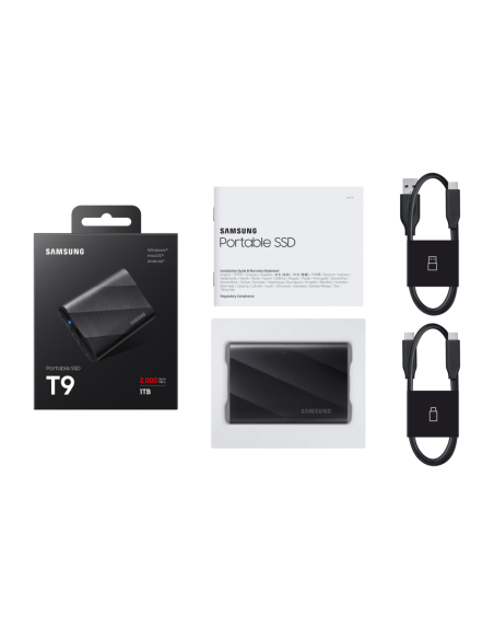 Samsung MU-PG1T0B 1 TB USB Tipo C USB 3.2 Gen 2x2 Negro
