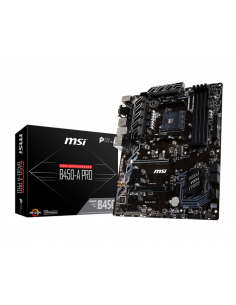 MSI B450-A-PRO AMD B450 Zócalo AM4 ATX 2