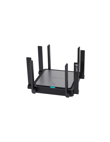 Ruijie Networks RG-EW3200GX PRO router inalámbrico Gigabit Ethernet Doble banda (2,4 GHz / 5 GHz) Negro